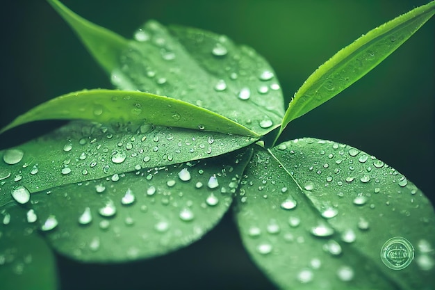 Groene blad achtergrond close-up weergave Natuur verlaat abstract Spectaculaire textuur