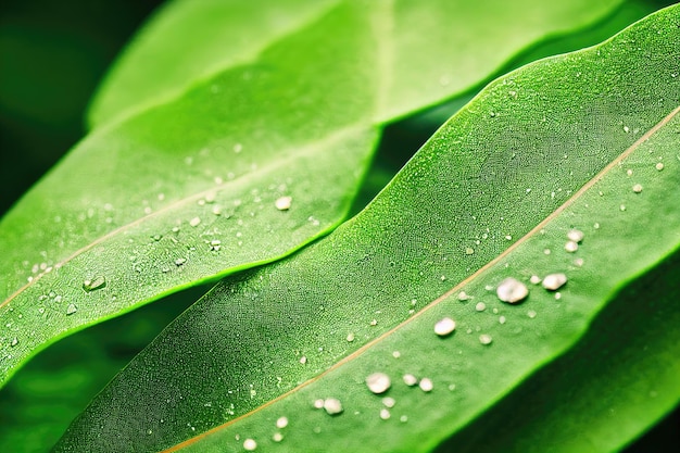 Groene blad achtergrond close-up weergave Natuur verlaat abstract Spectaculaire textuur