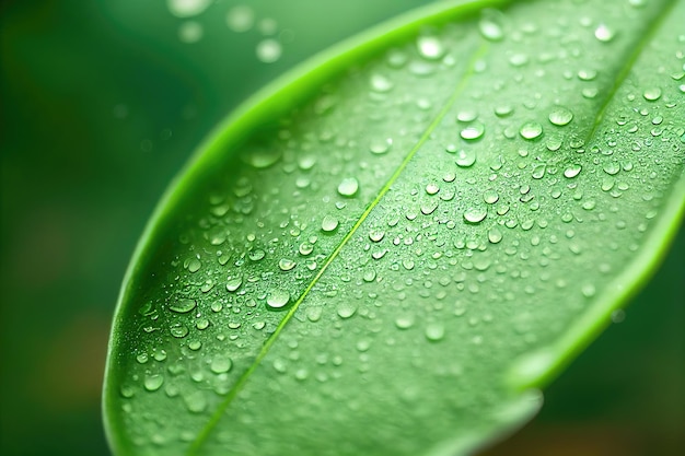 Groene blad achtergrond close-up weergave Natuur verlaat abstract Spectaculaire textuur