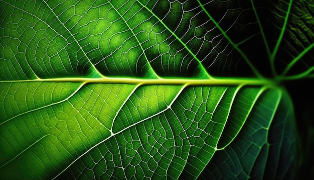 Groene blad textuur achtergrond