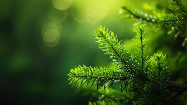 Groene bladrijke achtergrond met kopieerruimte