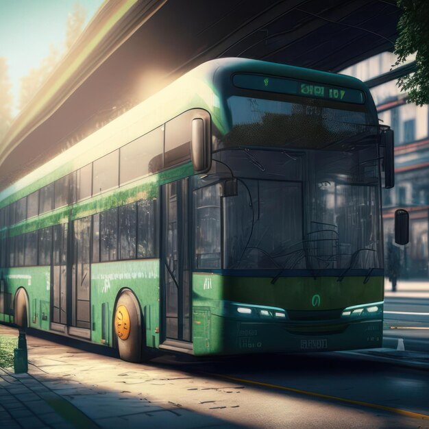 Groene bus