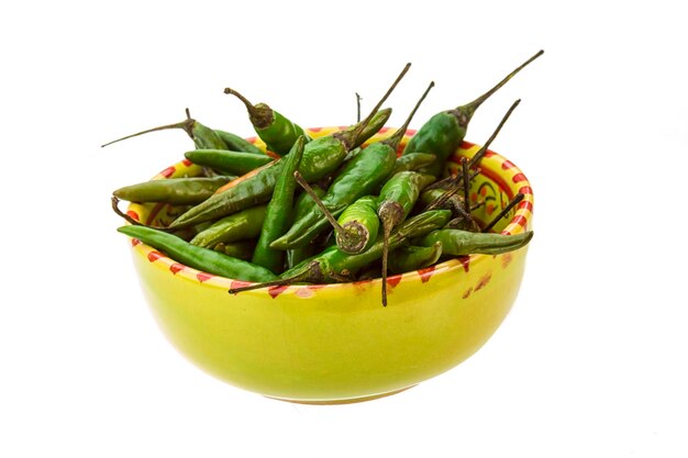 Groene Chili Peper