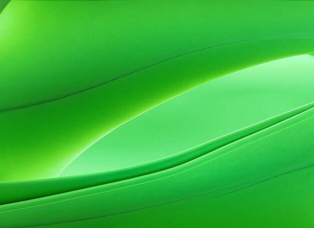 groene curve abstracte achtergrond