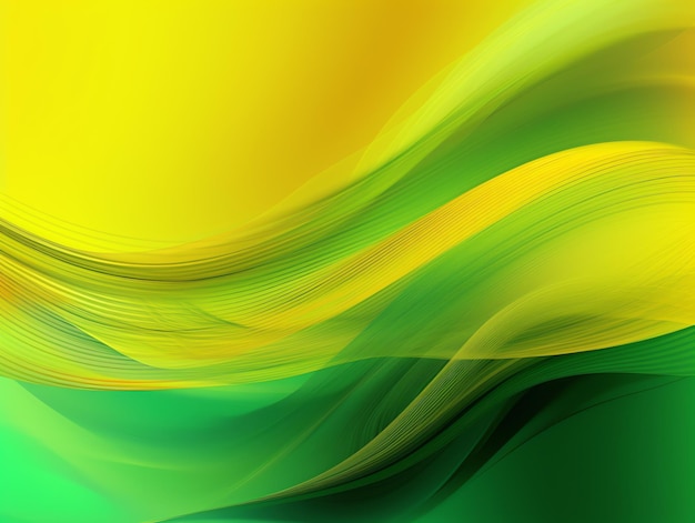 groene en gele abstracte effectachtergrond voor desktop en wallpaper