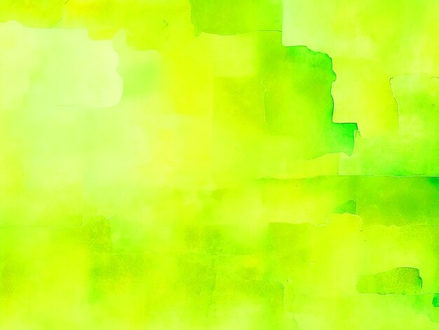 Groene en gele waterverf textuur achtergrond gratis afbeelding