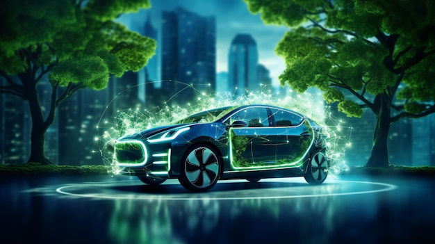 Groene energie voor elektrische auto's