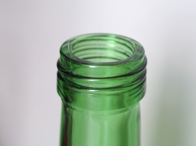 Groene fles openen