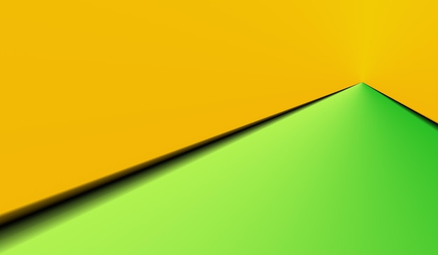 Groene gele moderne kaart dynamische achtergrond