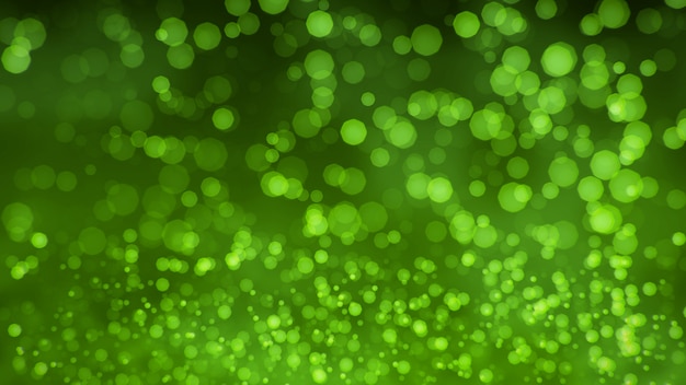 Groene glitter glamour achtergrond Bokeh