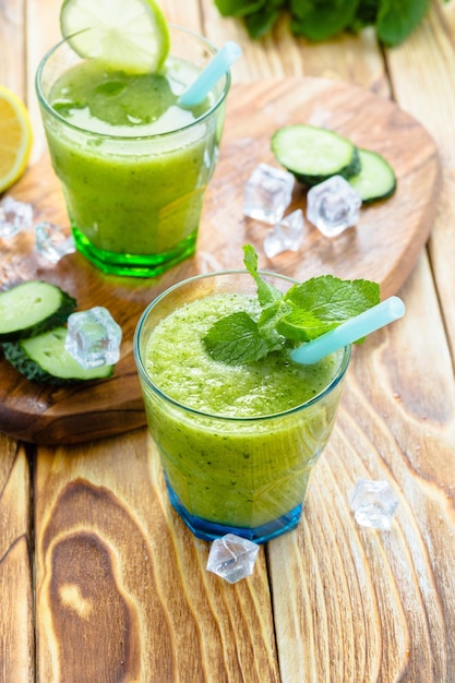 Groene groentesmoothie