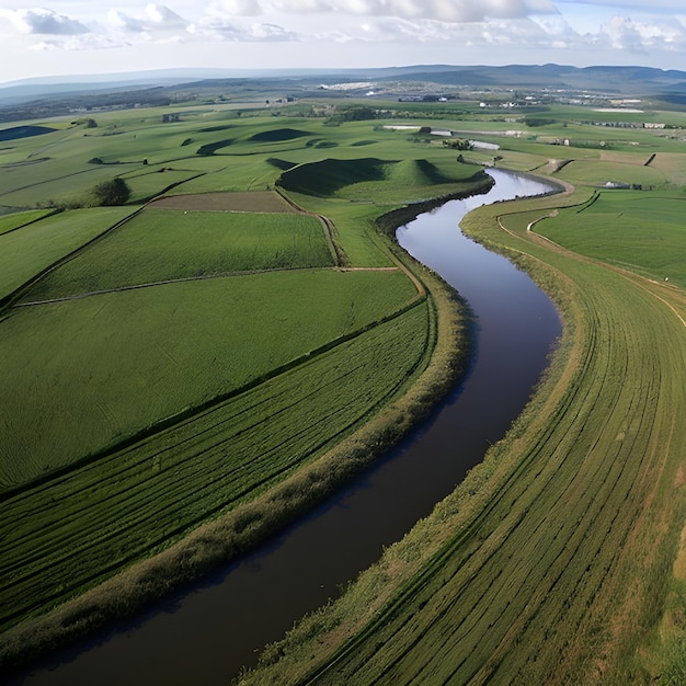 Groene horizonten herontdekken de schoonheid en wijsheid van de natuur op het platteland