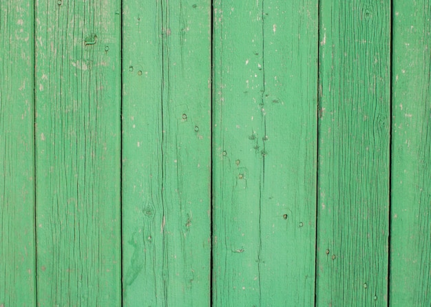 Groene houtstructuur achtergrond bovenaanzicht geschilderde planken houtstructuur