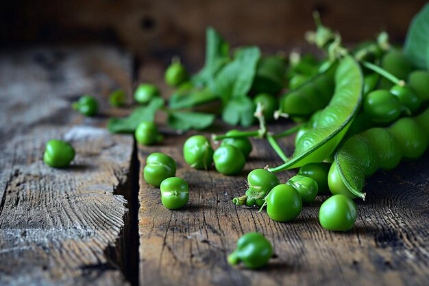 Foto groene kikkererwten