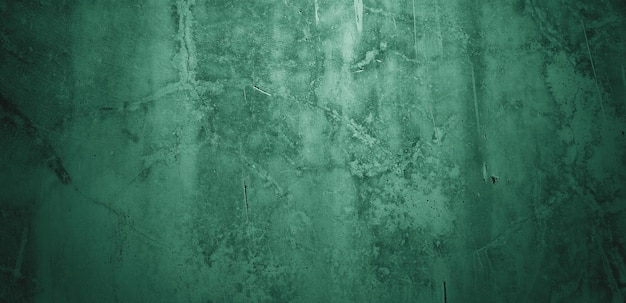 Groene muurtextuur Abstracte achtergrond Donkere cementtextuur voor achtergrond eng beton