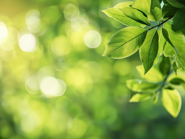 Groene natuur achtergrond