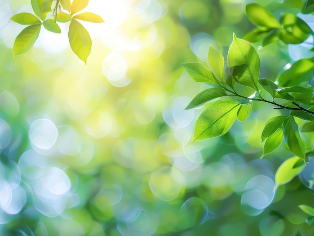 Foto groene natuur achtergrond