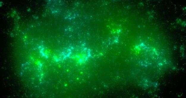 Groene nevel galaxy achtergrond