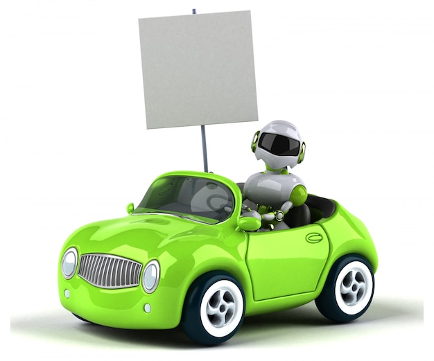 Groene Robot-animatie