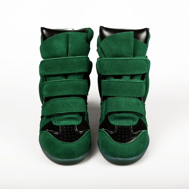 Groene sneakers