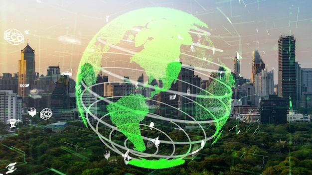 Groene stadstechnologie verschuift naar duurzaam wijzigingsconcept