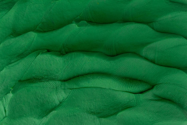 groene textuur plasticine kleurrijke klei als achtergrond