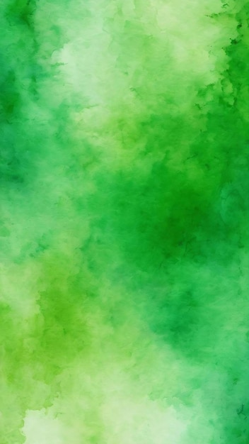 Groene waterverf textuur achtergrond