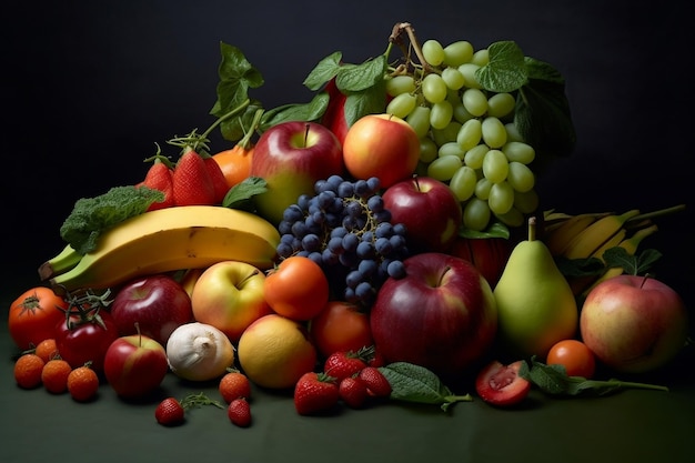 Groenten en fruit Afbeelding Generatieve AI