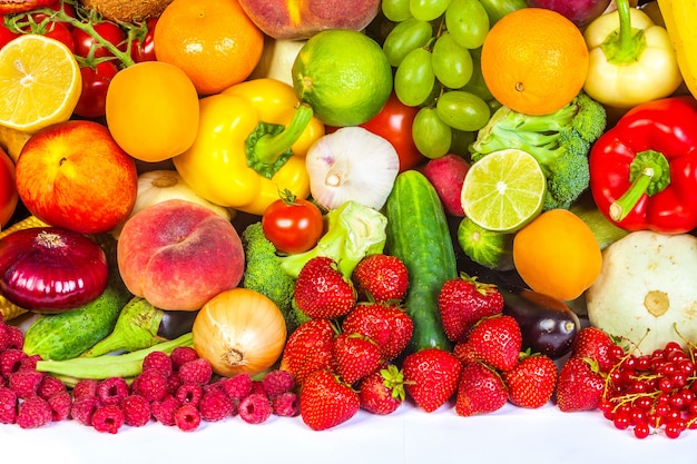 Groep groenten en fruit