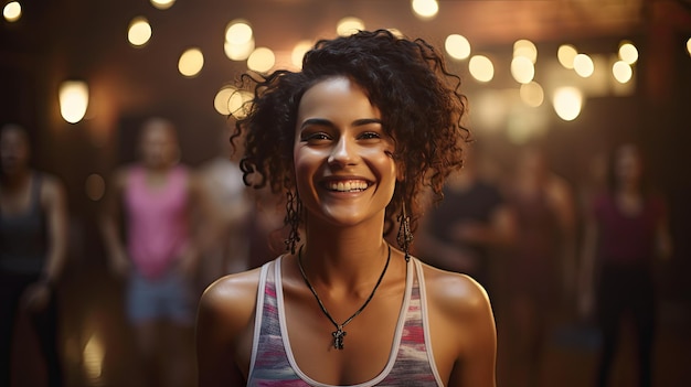 Groep vrouwen die samen staan in de nabijheid van de Wereldgezondheidsdag