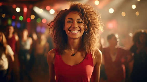 Groep vrouwen die samen staan in de nabijheid van de Wereldgezondheidsdag