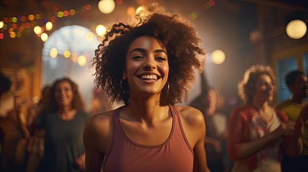 Groep vrouwen die samen staan in de nabijheid van de Wereldgezondheidsdag