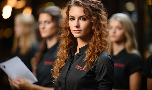 Foto groep vrouwen die samen staan