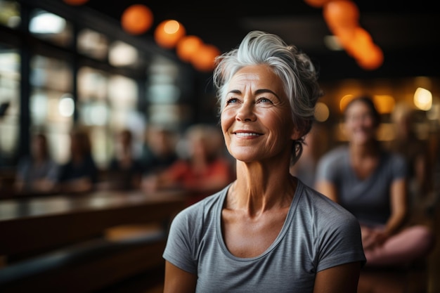 groepsfitnesscursus voor ouderen