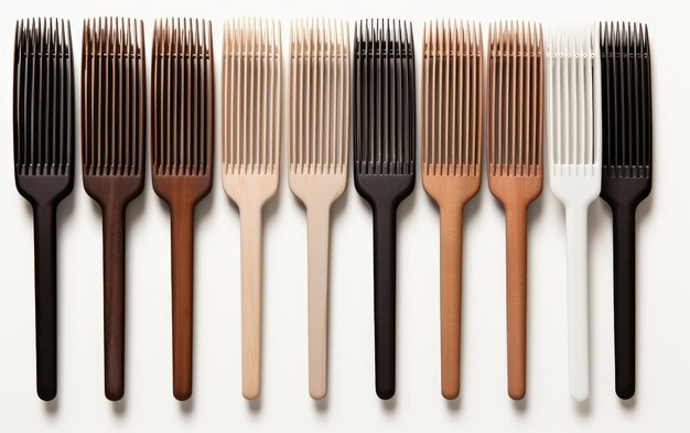 Grooming Essential Styling Tools Haircare on White or PNG Transparent Background