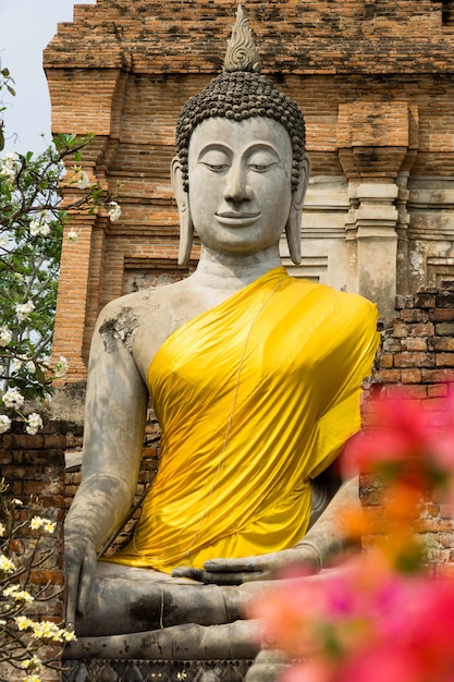 Groot Boeddhabeeld in Ayutthaya