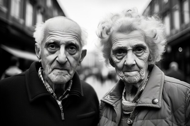 Foto grootouders oudere vrienden