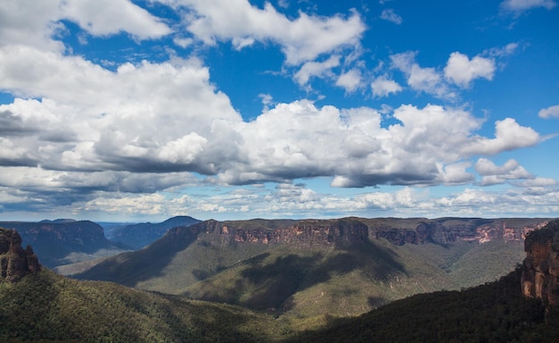 Grose Valley in Blue Mountains Australia