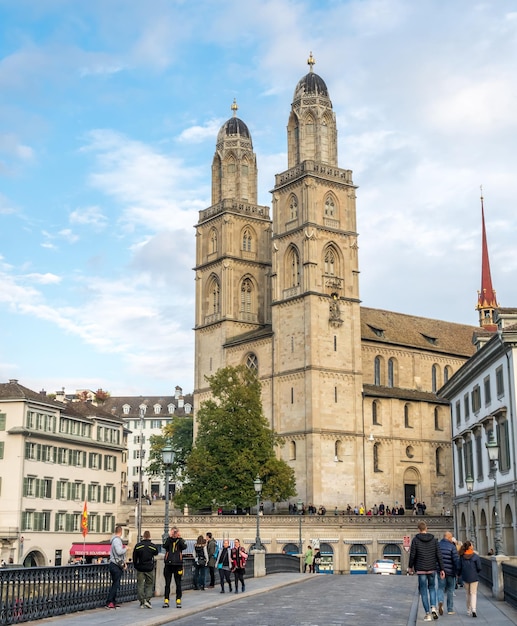 Grossmunster-kerk in Zürich
