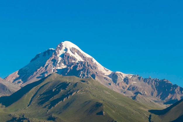 Grote bergtop