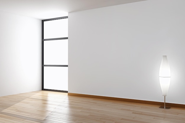 Foto grote luxe moderne lichte interieurs woonkamer mockup illustratie 3d-rendering computer digitaal