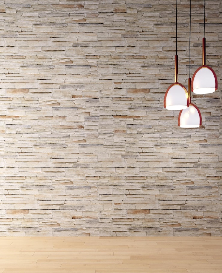 Foto grote luxe moderne minimale lichte interieurs kamer mockup illustratie 3d-rendering
