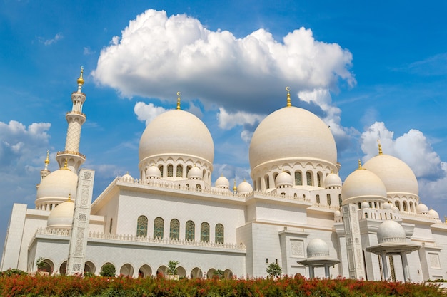 Grote moskee Sheikh Zayed in Abu Dhabi, Verenigde Arabische Emiraten