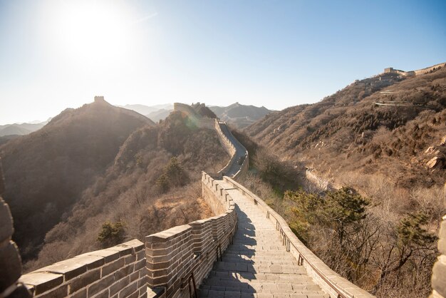 Foto grote muur van china