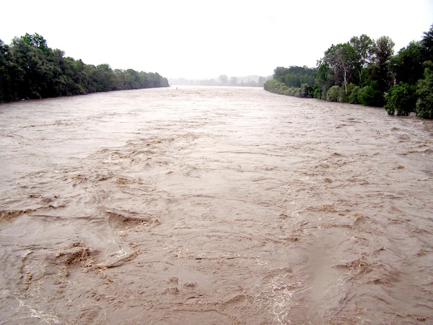 Grote rivieroverstroming