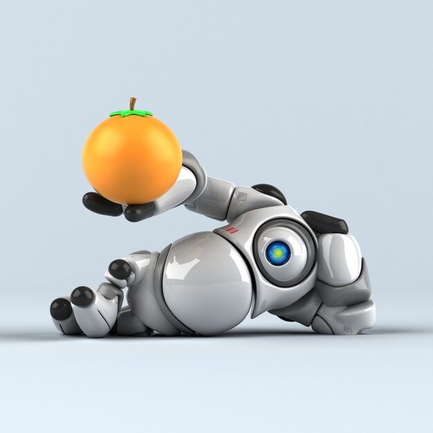 Grote robot - 3D-personage