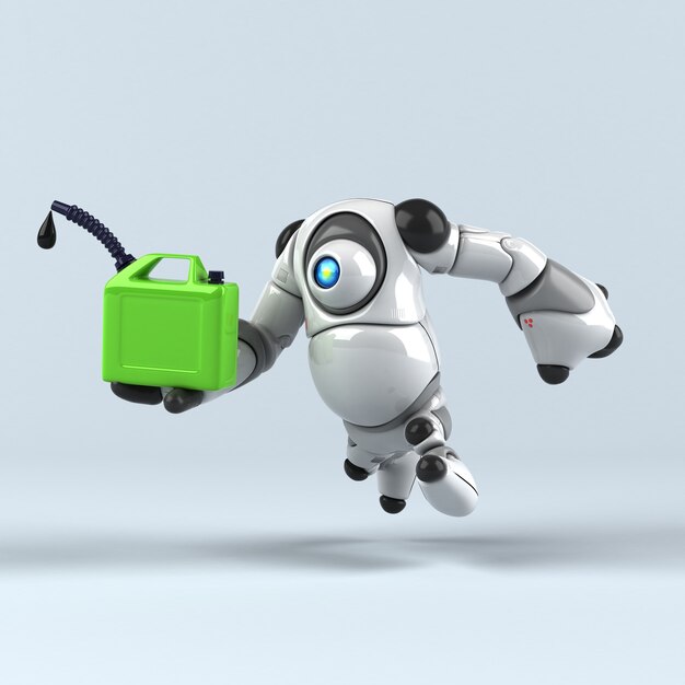 Grote robot - 3D-personage