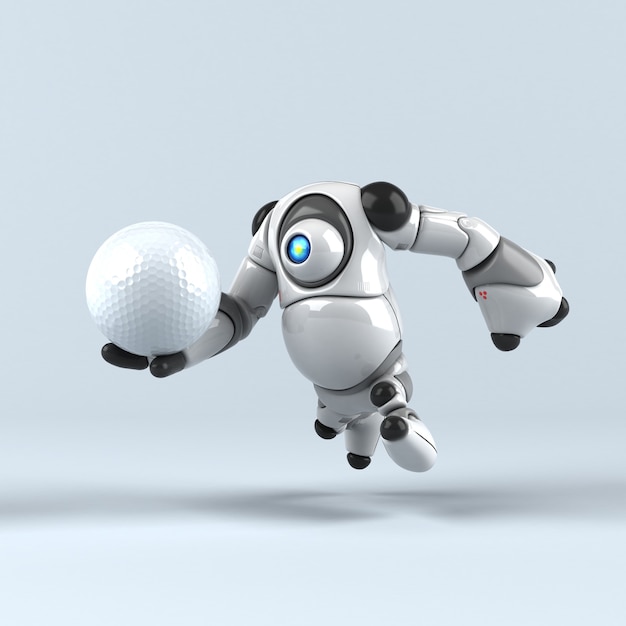 Grote robot - 3D-personage