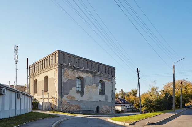 Foto grote synagoge in lutsk, oekraïne