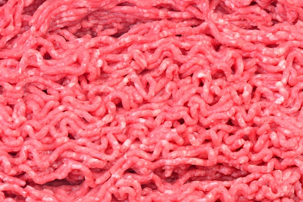 Ground beef texture